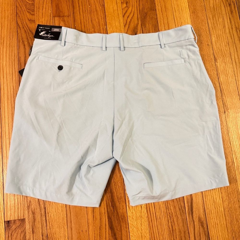 Walter Hagen Light Blue Men's Shorts - Picture 4 of 5